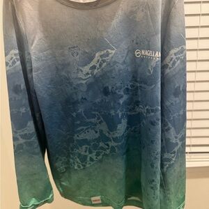 Magellan Outdoors Oceanic Gradient Long Sleeve boys size XSmall
